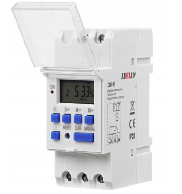 Programator zegar czasowy ZSM-T1 01